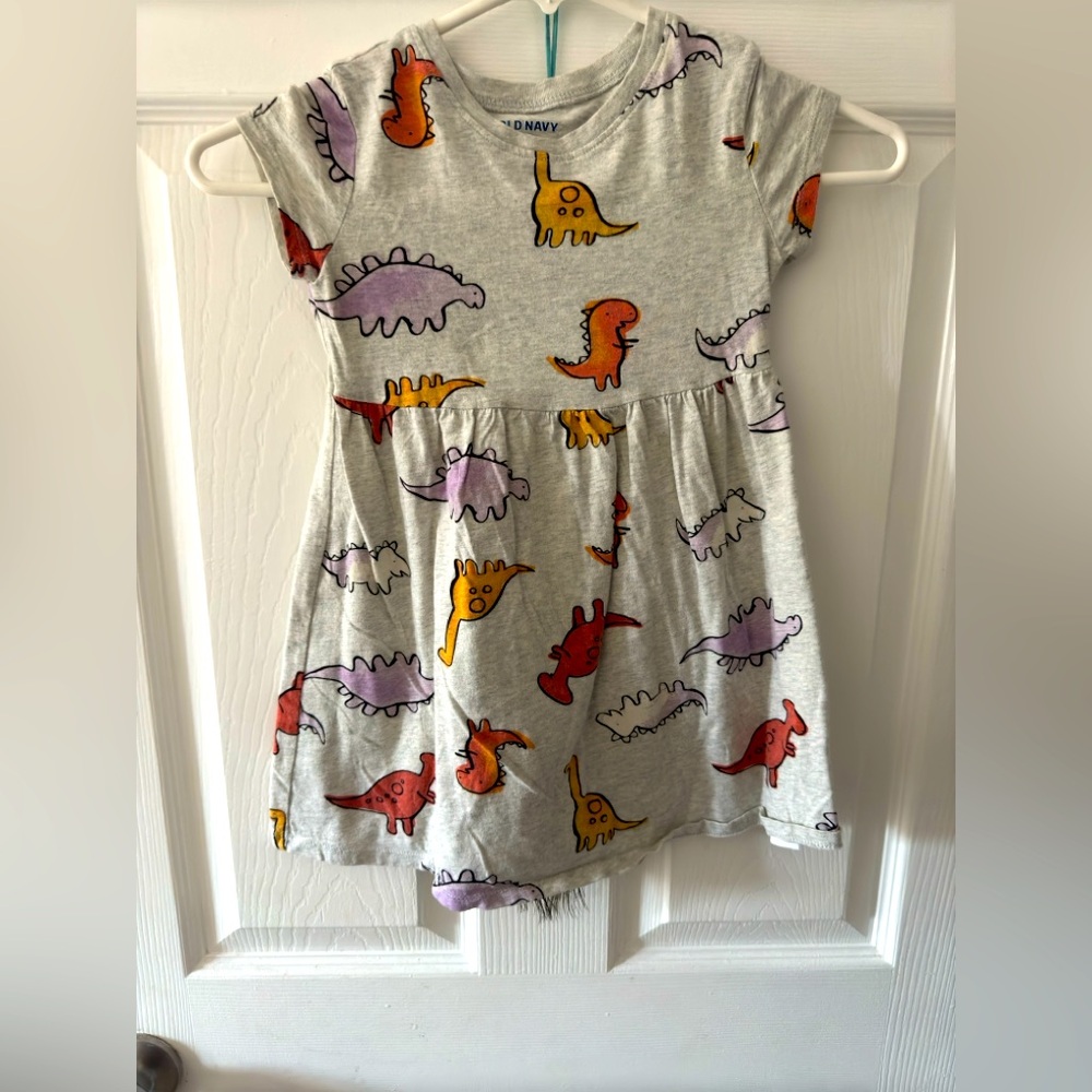 Old navy dinosaur dress for toddler 4t